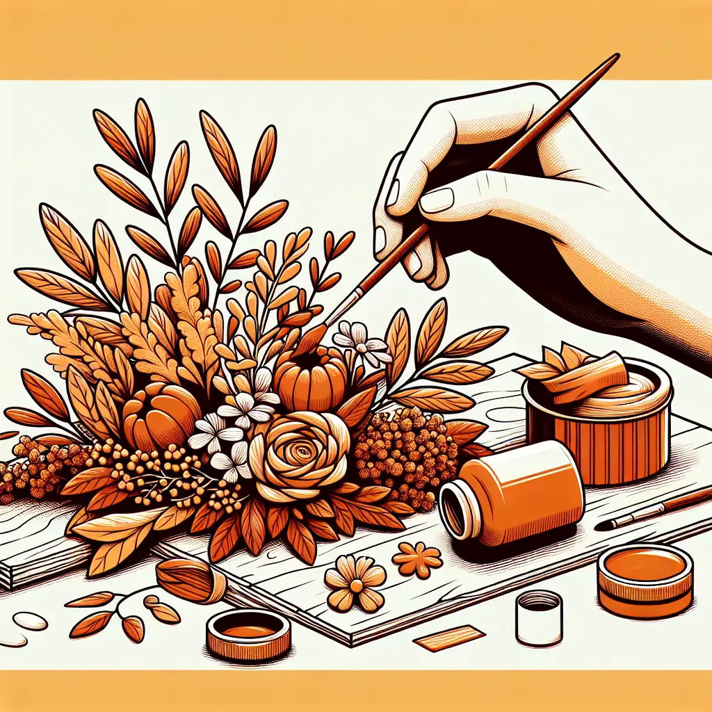 Cara Membuat Karangan Bunga dengan Bahan Alami