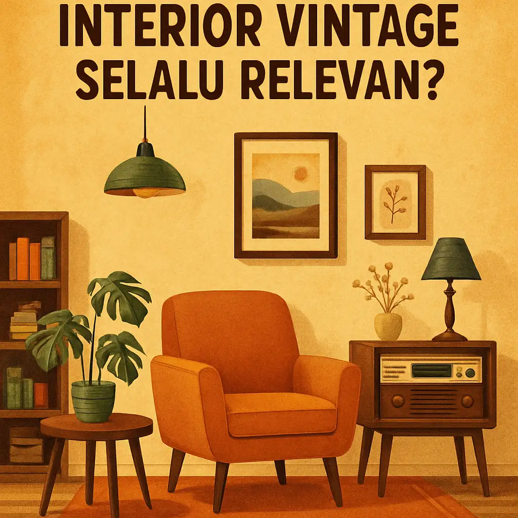 Mengapa Desain Interior Vintage Selalu Relevan?
