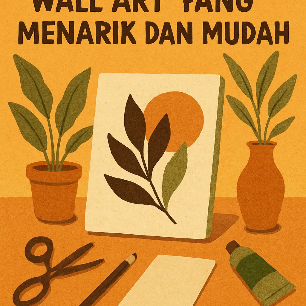 Membuat Dekorasi Wall Art yang Menarik dan Mudah