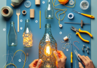 DIY: Membuat Lampu Hias dengan Botol Bekas