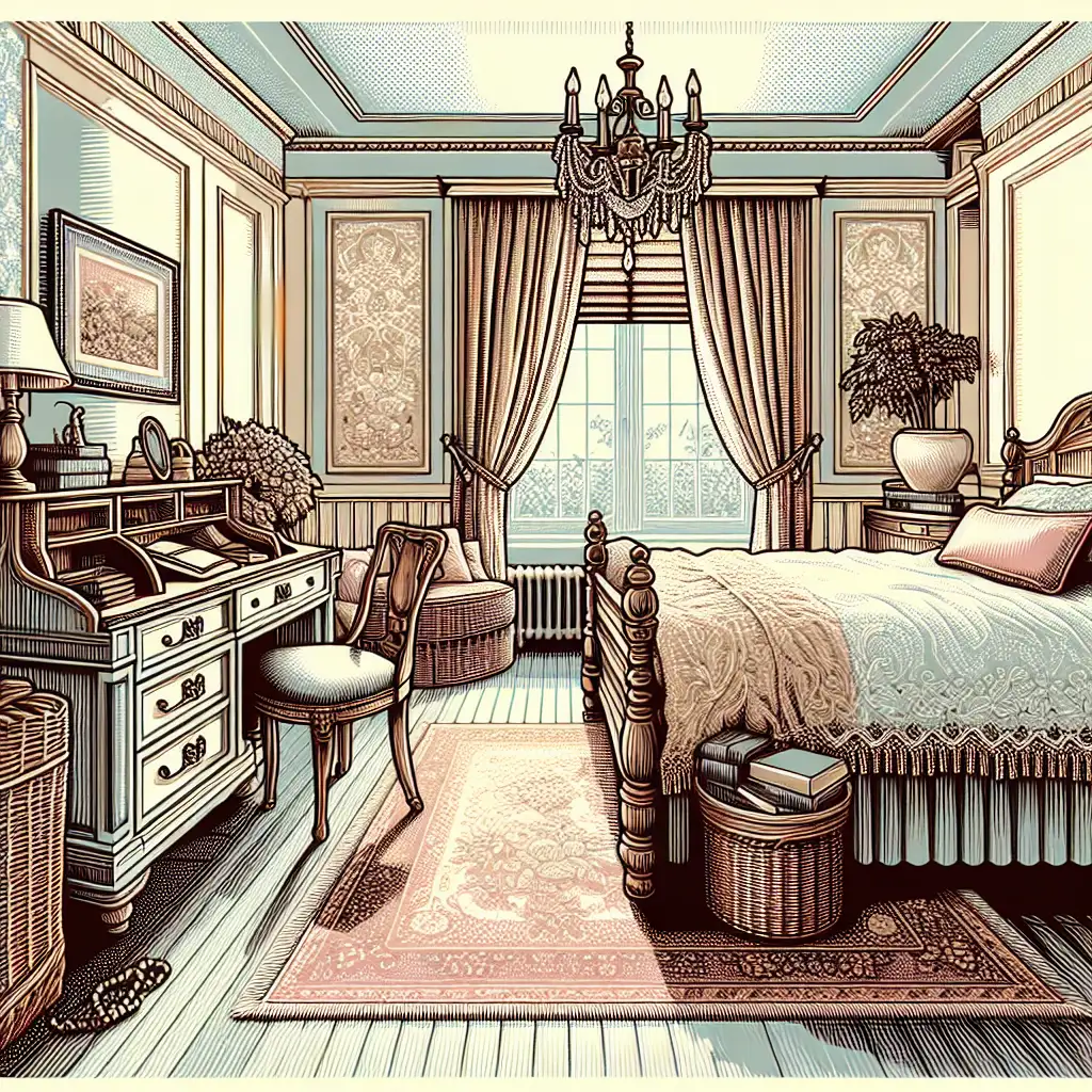 Menghias Kamar Tidur dengan Sentuhan Vintage